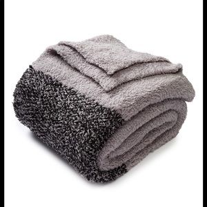 Barefoot Dreams CozyChic Throw Heathered Stripe